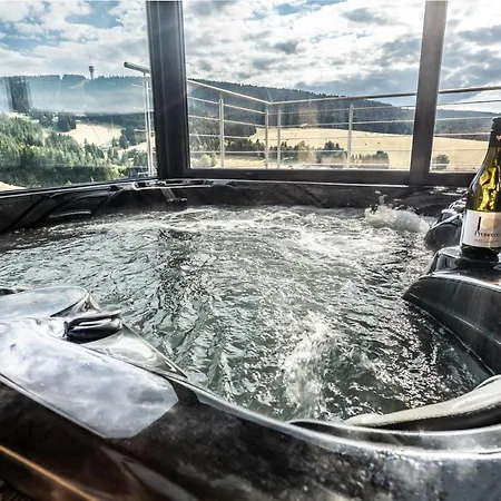 ヴィラ Wellness Klinovec Views Loučná pod Klínovcem