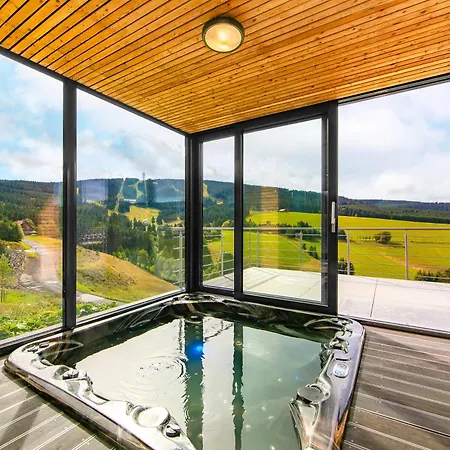 ヴィラ Wellness Klinovec Views Loučná pod Klínovcem